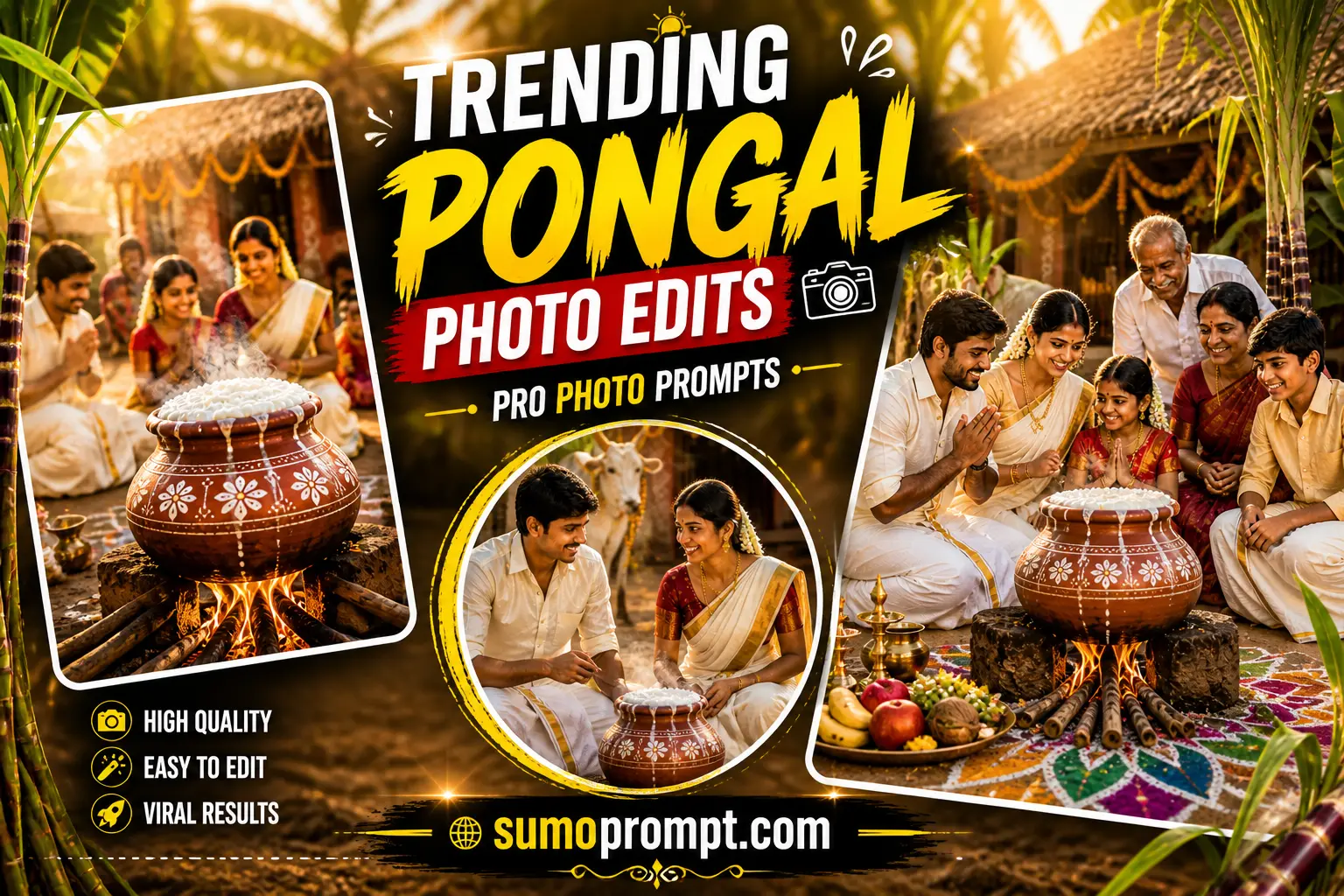 Pongal AI Photo Prompt