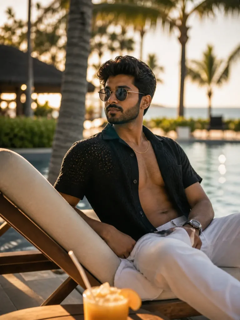 Poolside Aesthetic Prompt