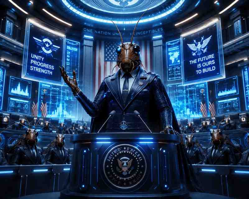 Futuristic American Parliament Style