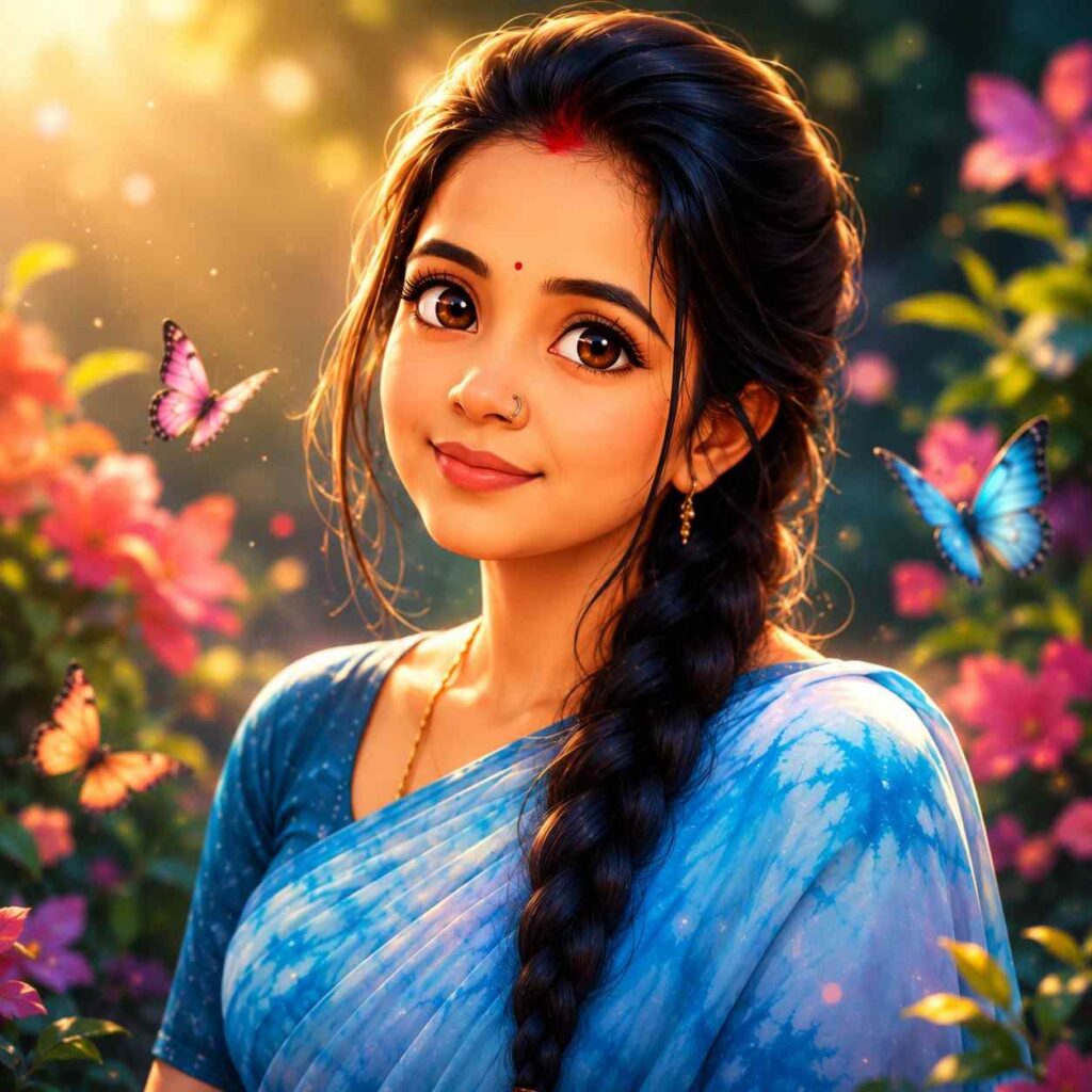 Disney-Inspired Cartoon Character