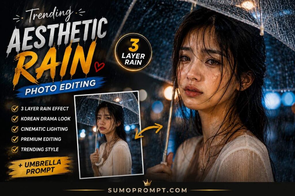 Rain Ai Photo Editing Prompts For Girls
