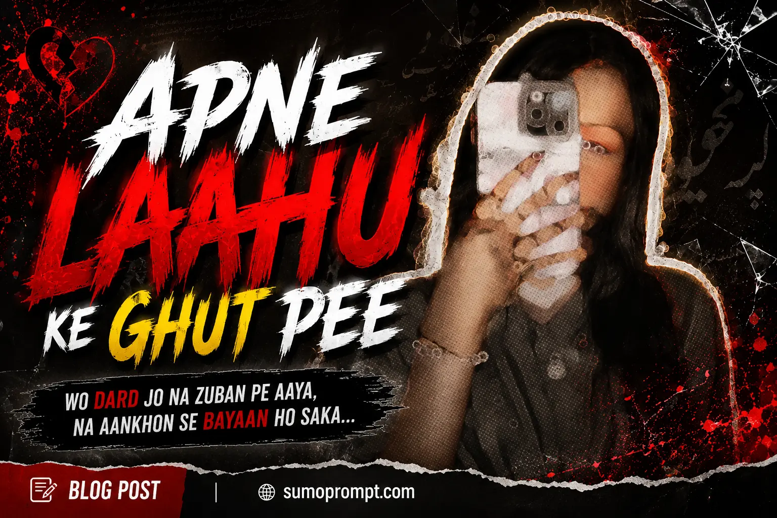 Apne Lahu Ke Ghut Pee CapCut Template