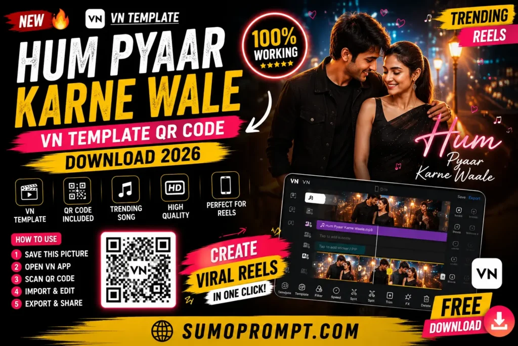 Hum Pyaar Karne Waale VN Template