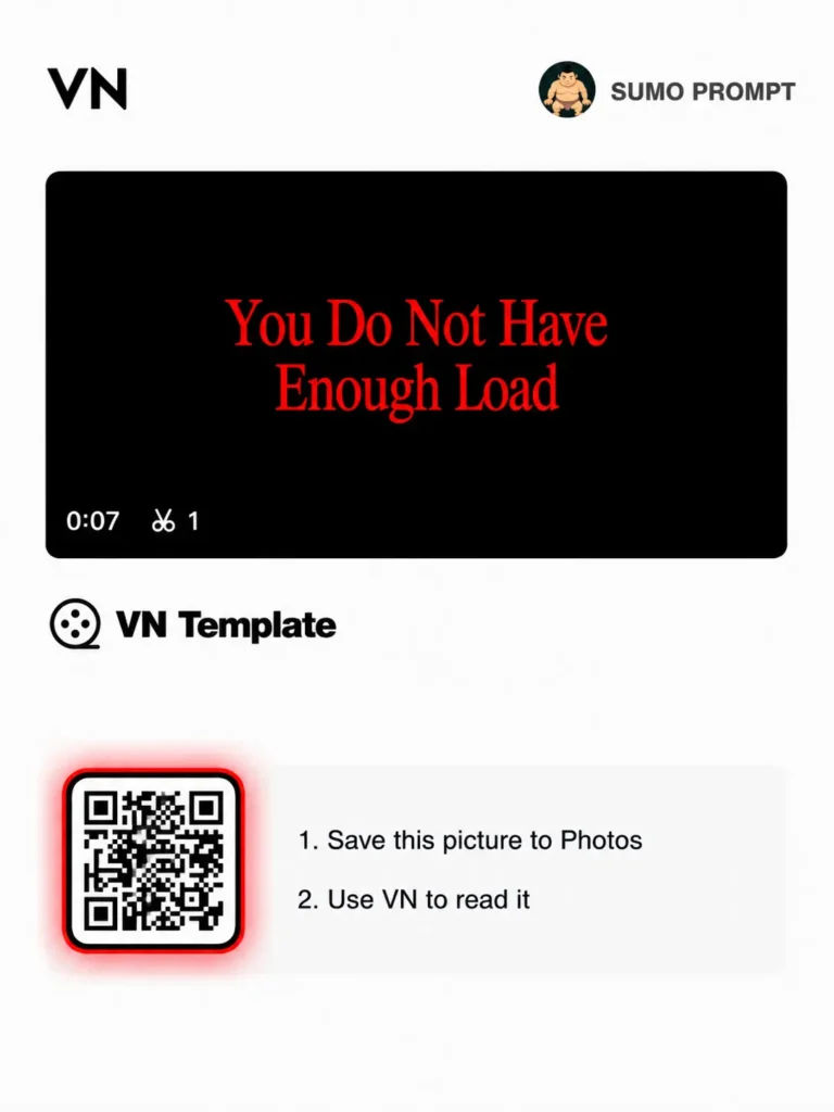 Sorry You Do Not Have Enough Load To Make This Call VN Template