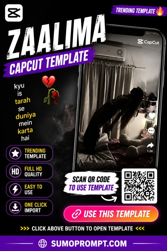 Zaalima CapCut Template 2026