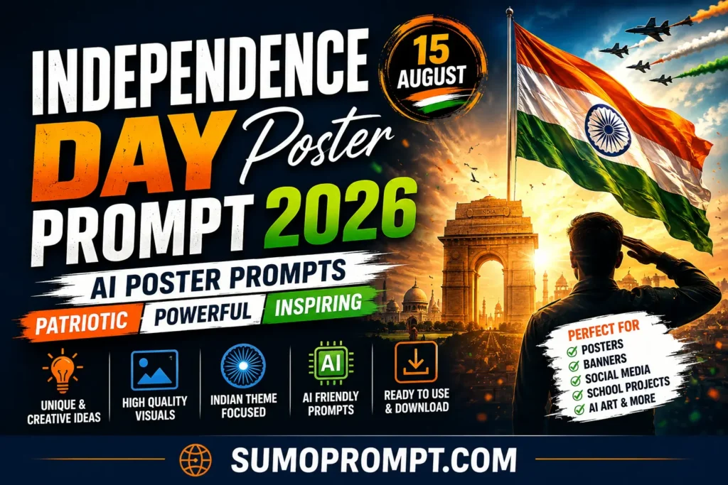 Independence Day Poster Prompt 2026