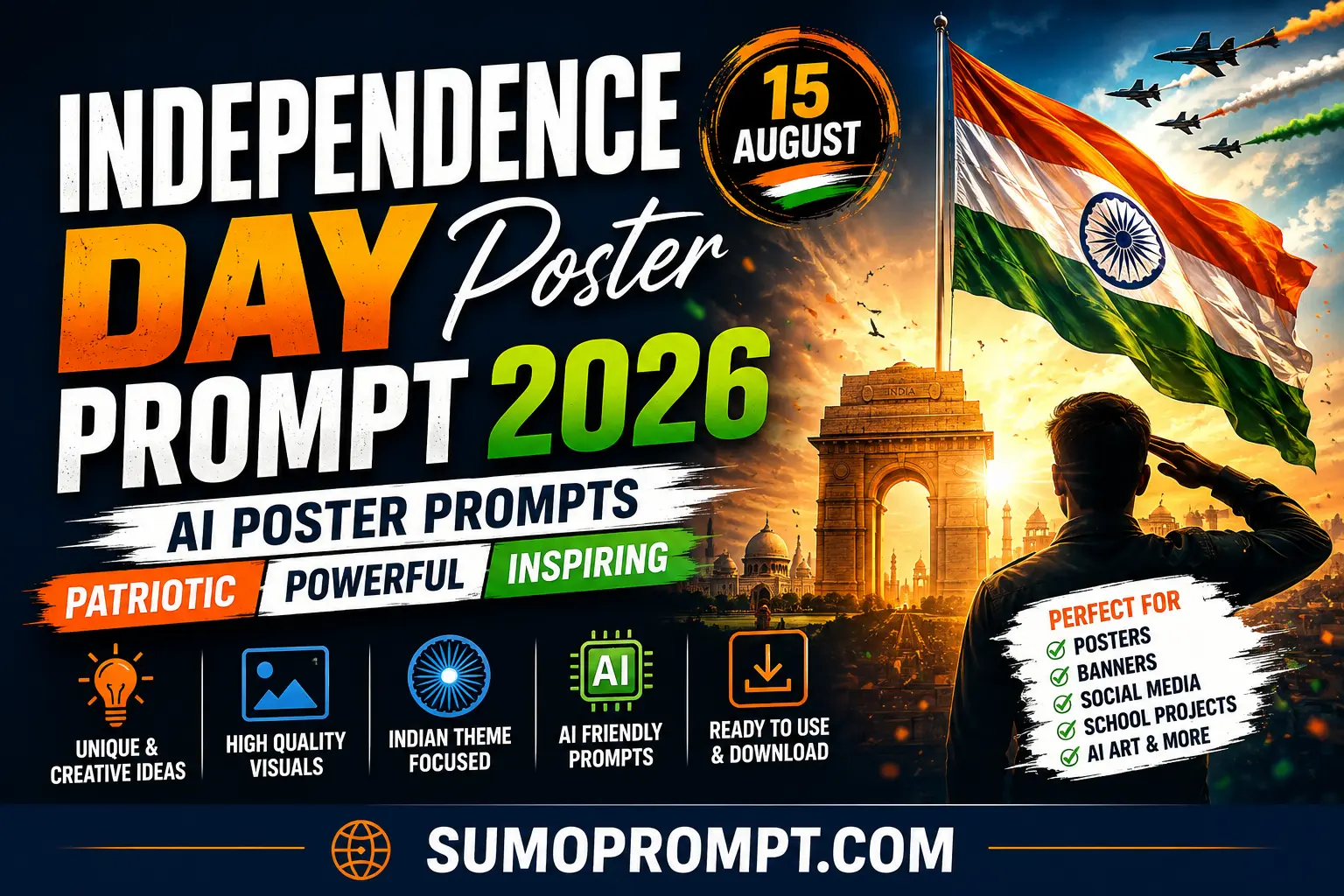Independence Day Poster Prompt 2026
