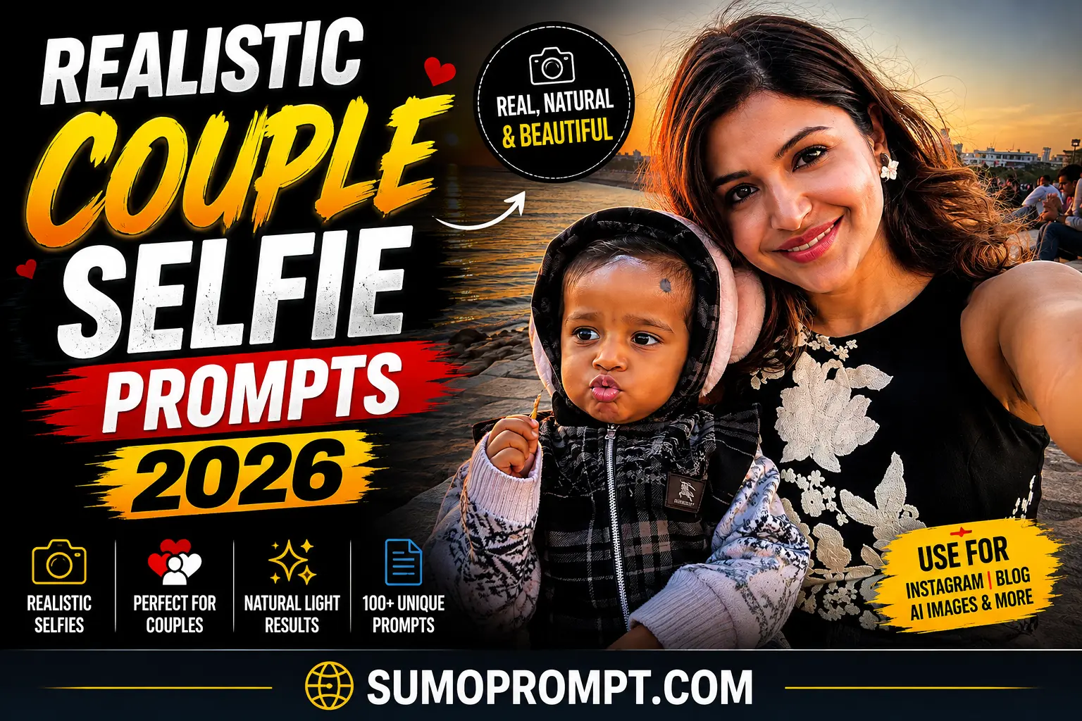 Realistic Couple Selfie Prompts 2026