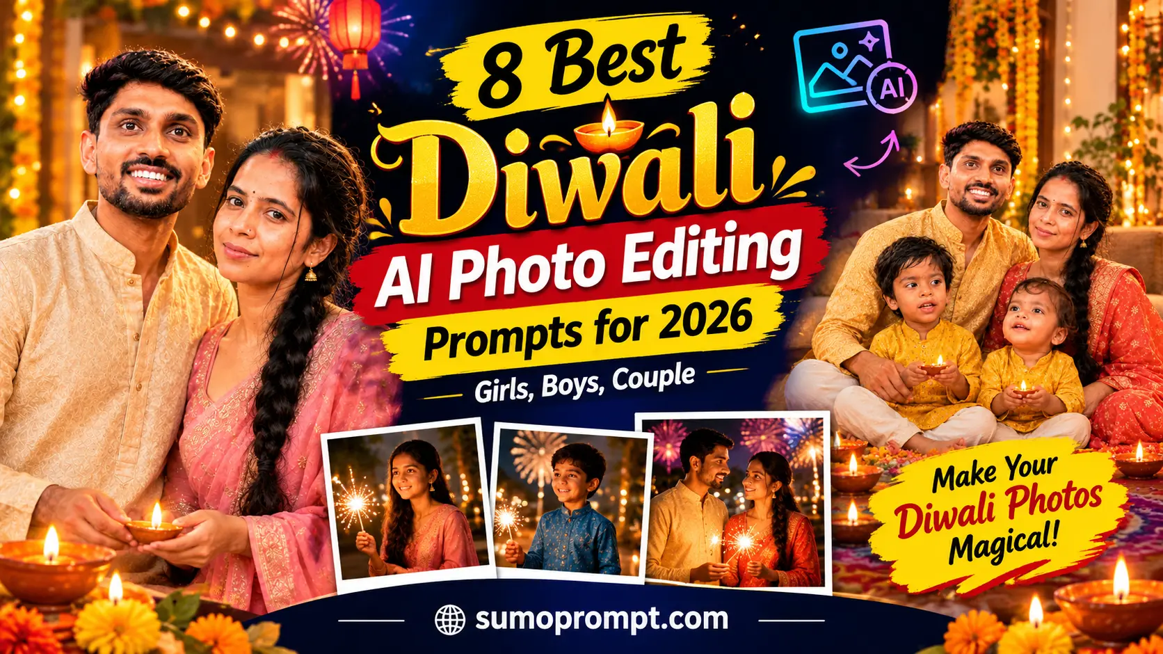 Diwali AI Photo Editing Prompts