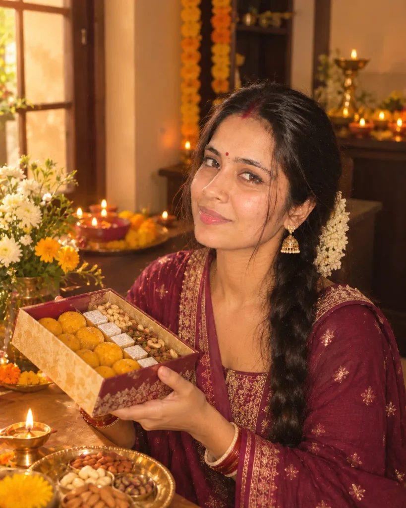 Diwali Sweets and Gifting Photo